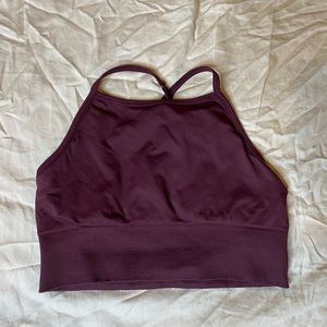 LIKE NEW LULULEMON CROP TOP/SPORTS BRA